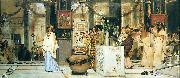 Sir Lawrence Alma-Tadema,OM.RA,RWS The Vintage Festival Sweden oil painting artist